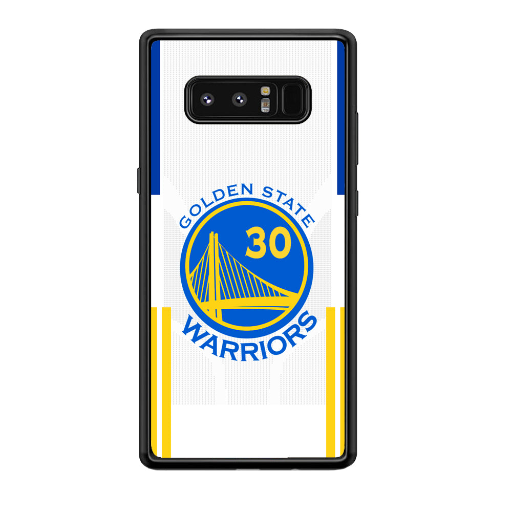 Golden State Warriors Jersey of 30 Samsung Galaxy Note 8 Case