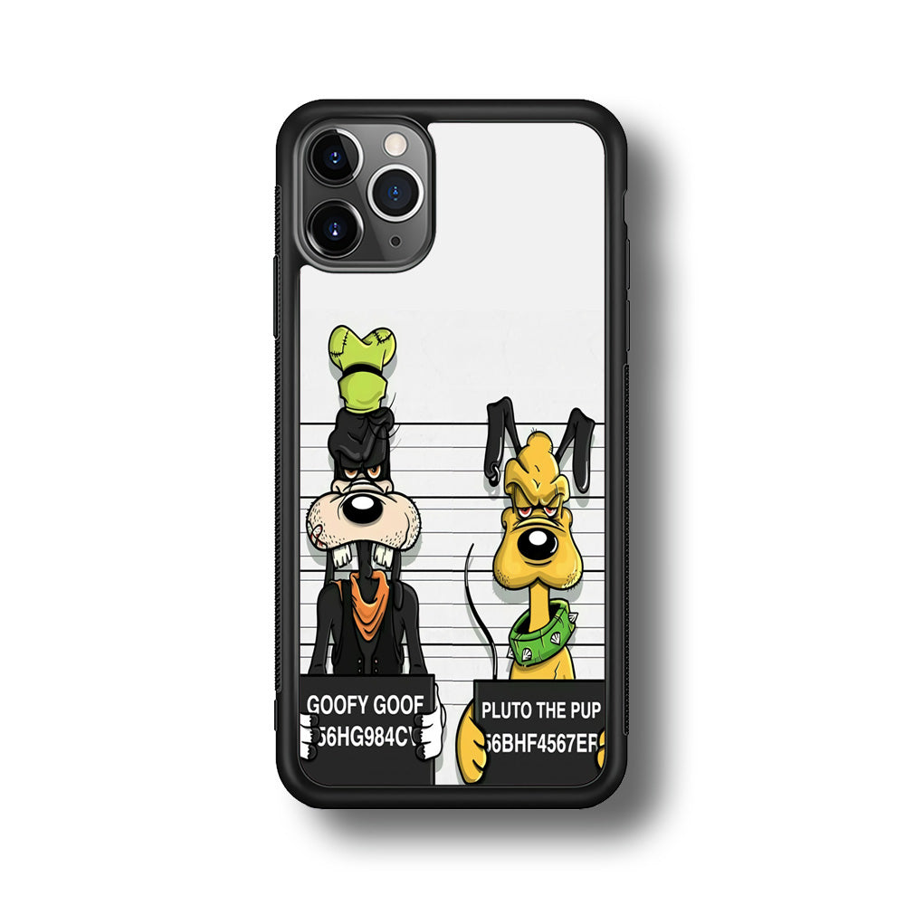 Goofy and Pluto Get Caught iPhone 11 Pro Max Case