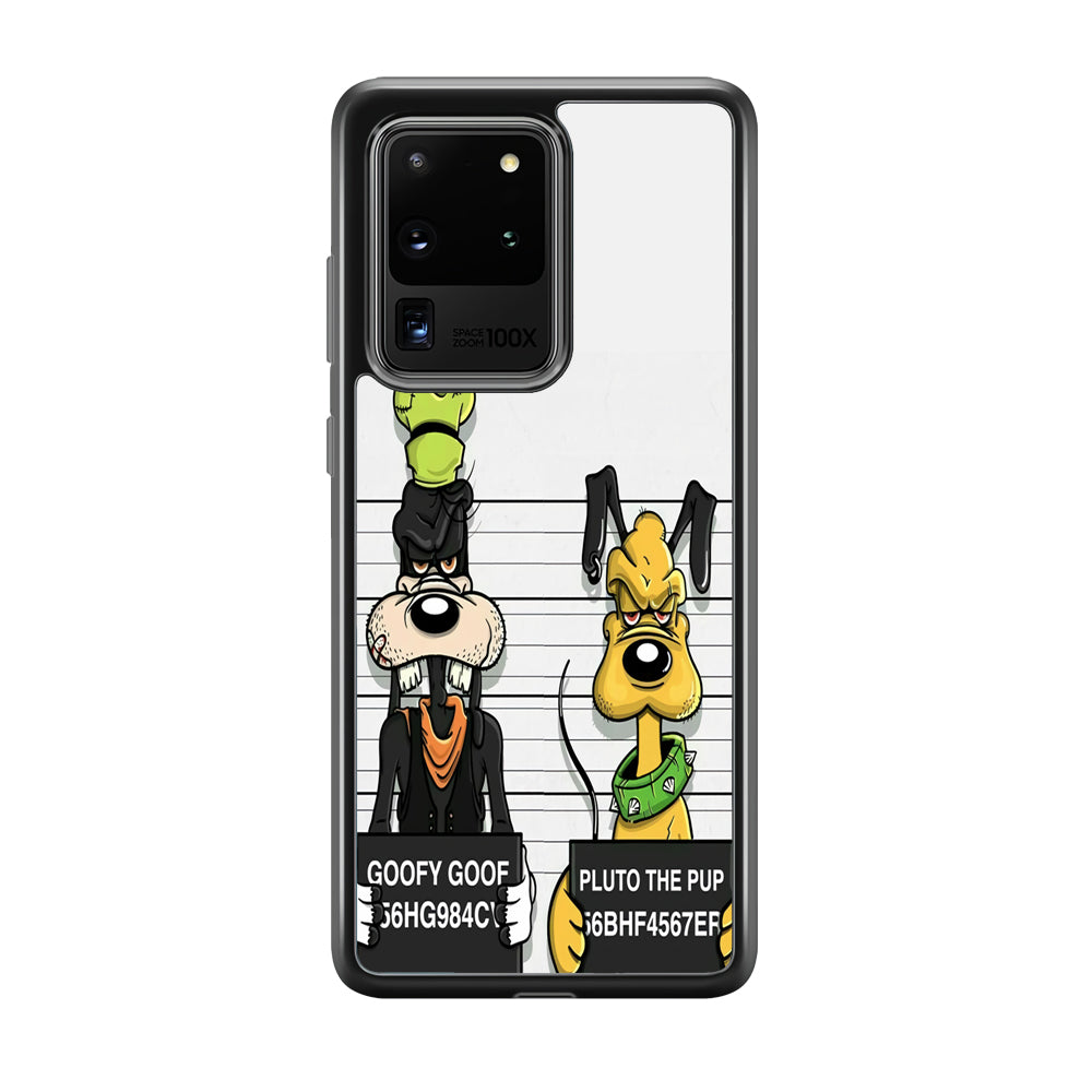 Goofy and Pluto Get Caught Samsung Galaxy S20 Ultra Case