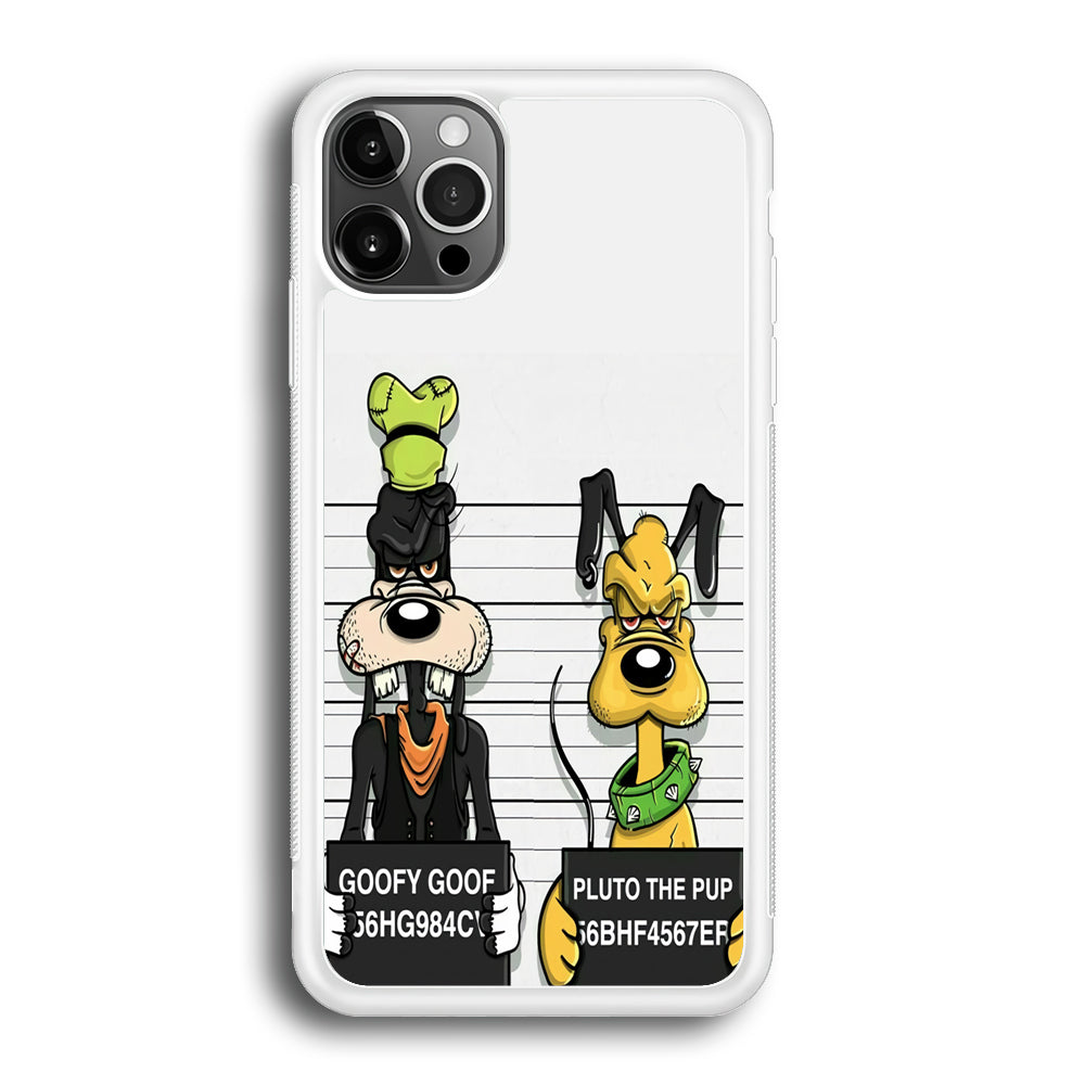 Goofy and Pluto Get Caught iPhone 12 Pro Max Case