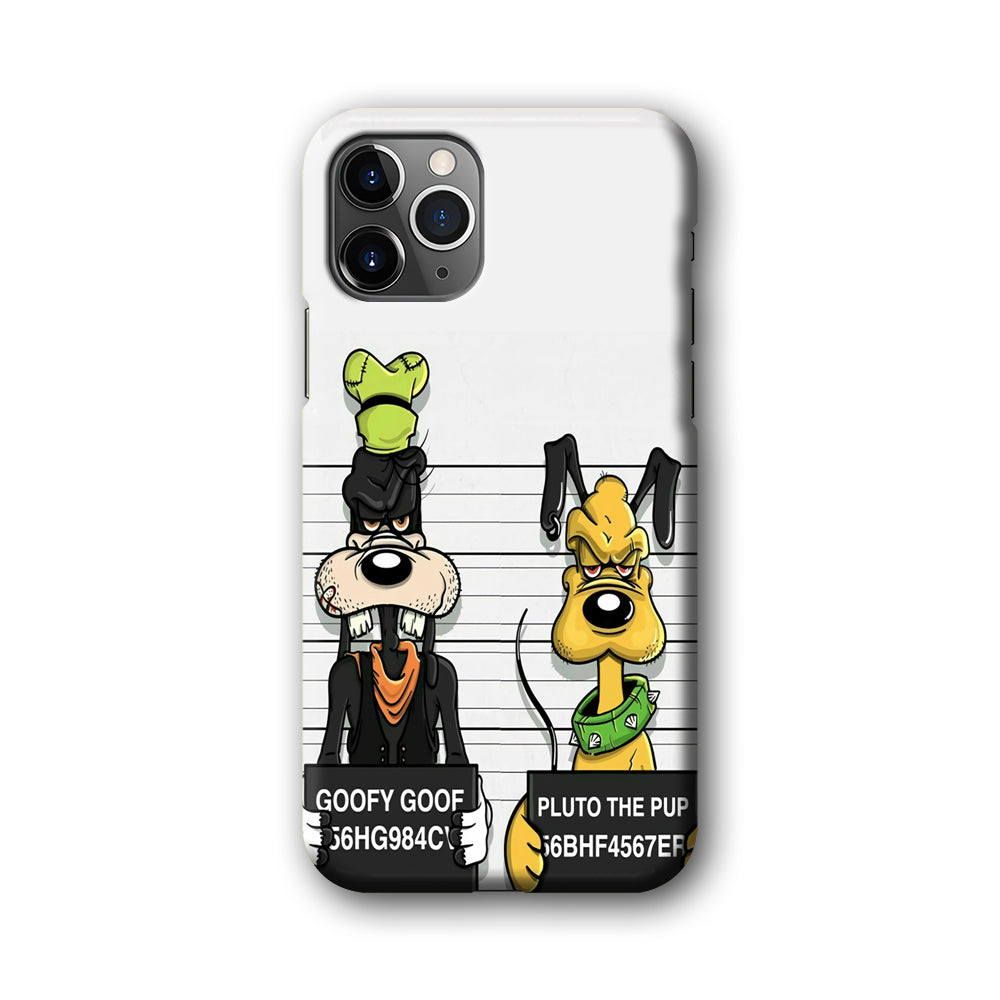 Goofy and Pluto Get Caught iPhone 11 Pro Max Case