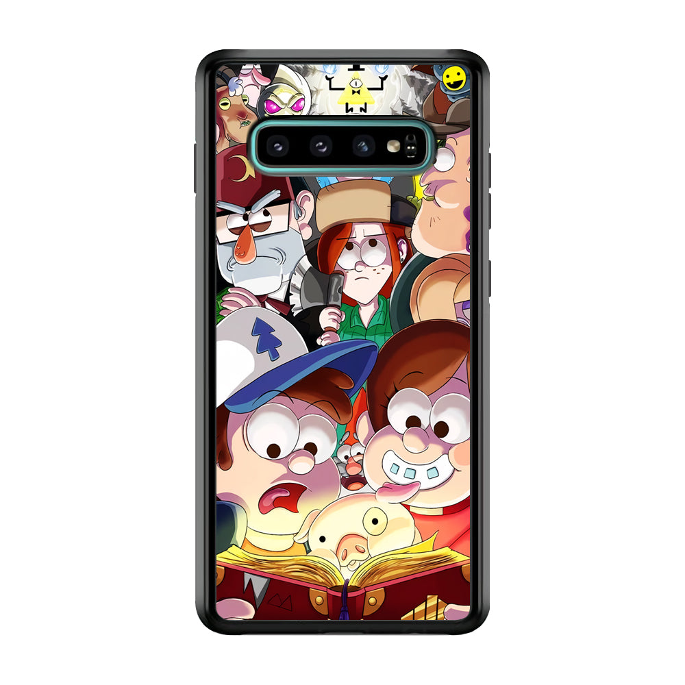 Gravity Falls All Character Samsung Galaxy S10 Plus Case