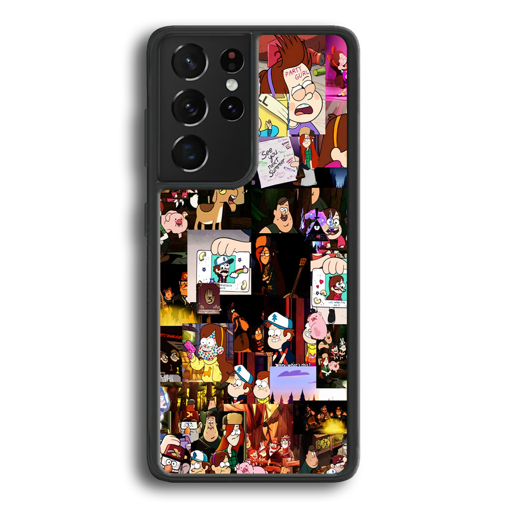 Gravity Falls Collage Samsung Galaxy S21 Ultra Case - Carneyforia