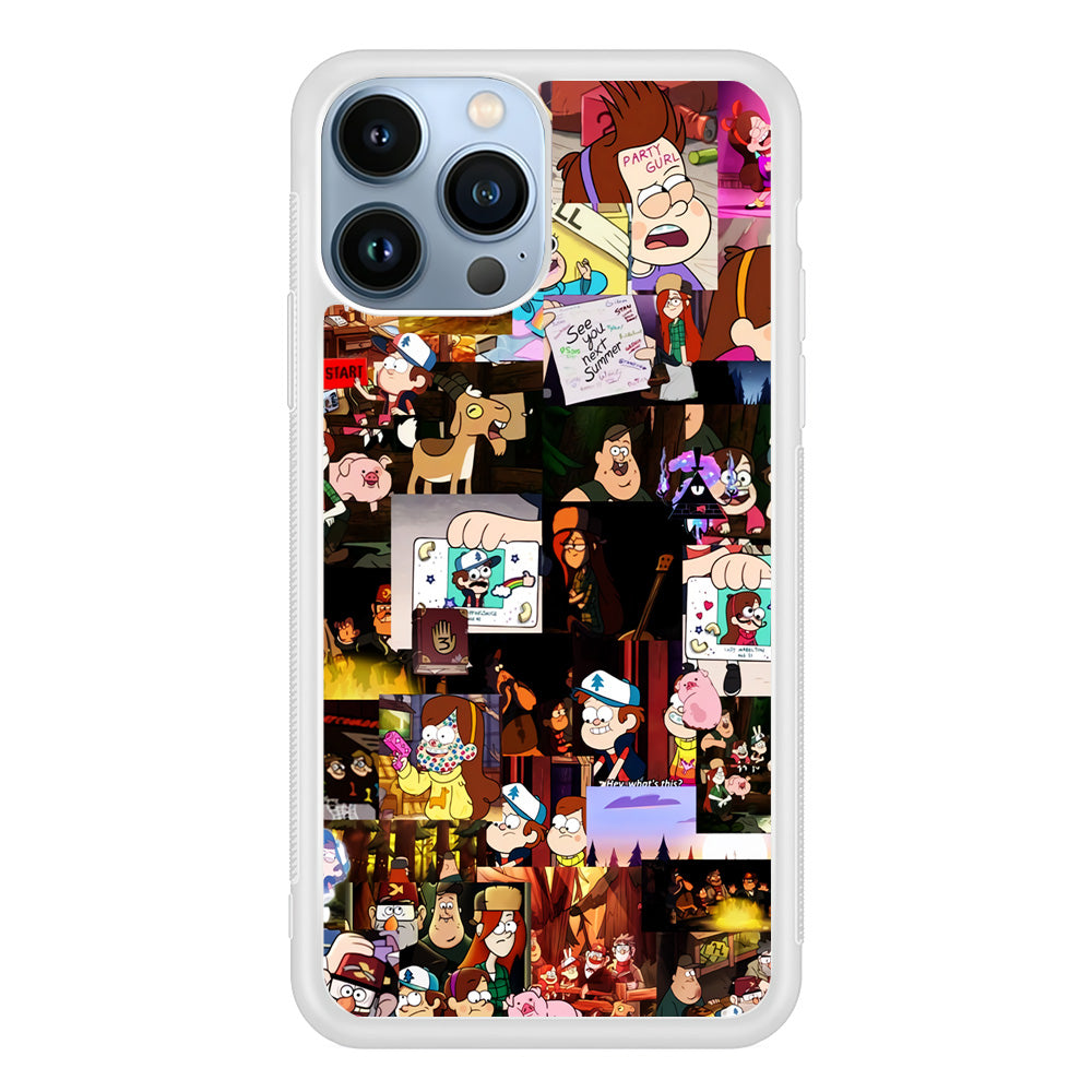 Gravity Falls Collage iPhone 13 Pro Max Case