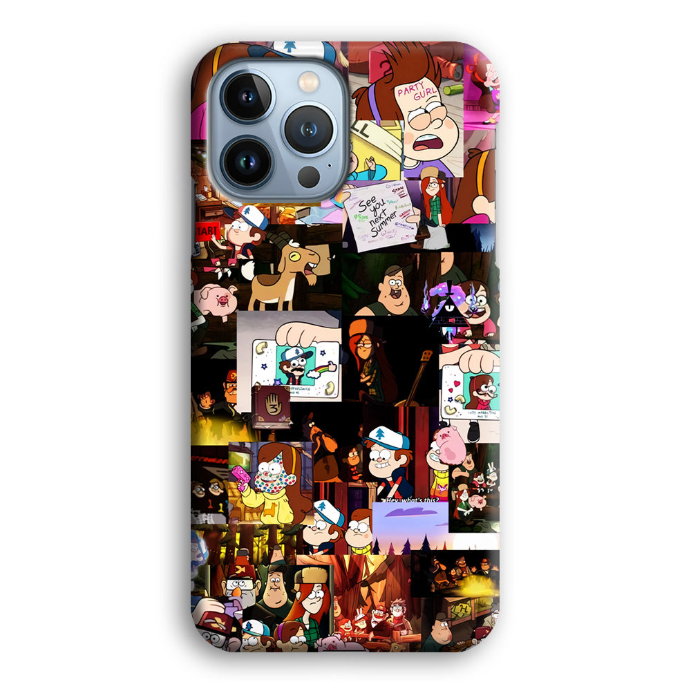Gravity Falls Collage iPhone 13 Pro Max Case