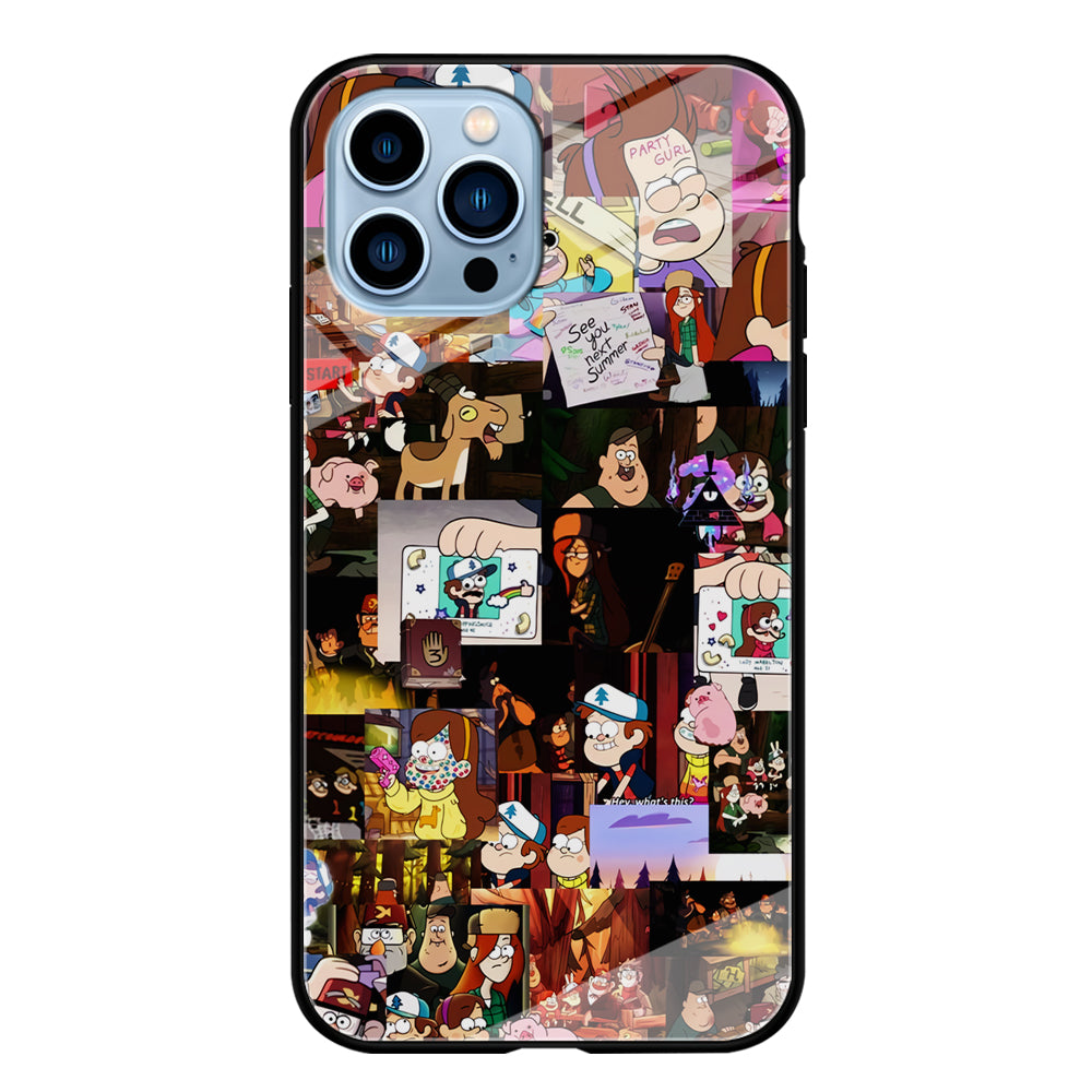 Gravity Falls Collage iPhone 13 Pro Max Case