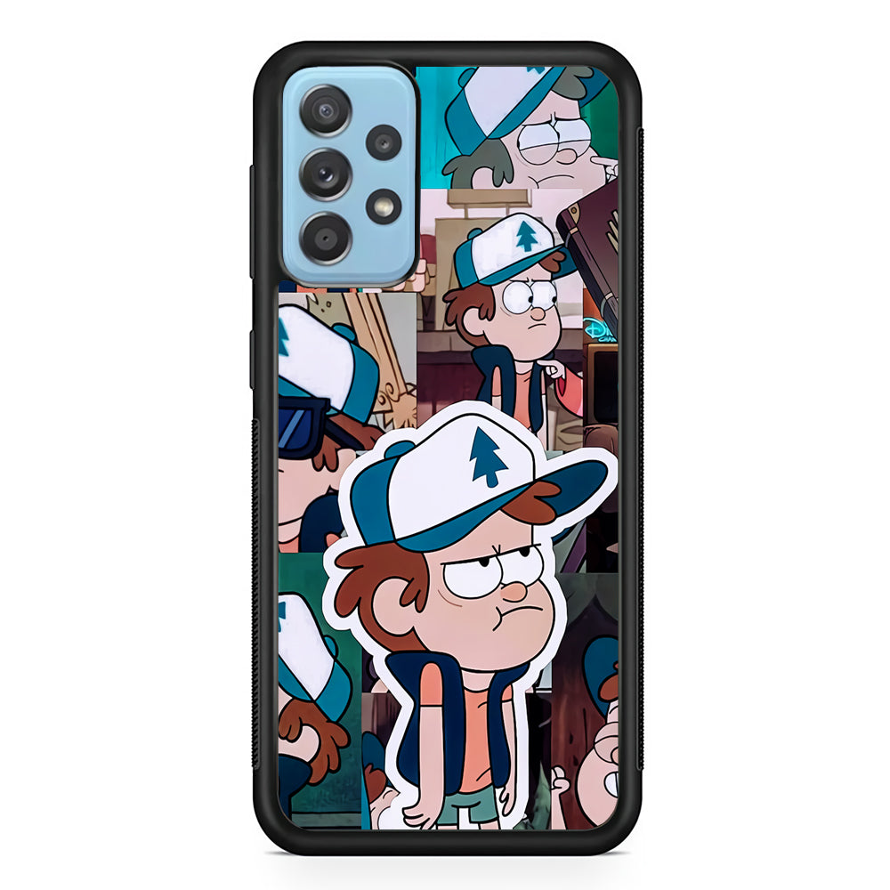 Gravity Falls Dipper Pines Samsung Galaxy A72 Case