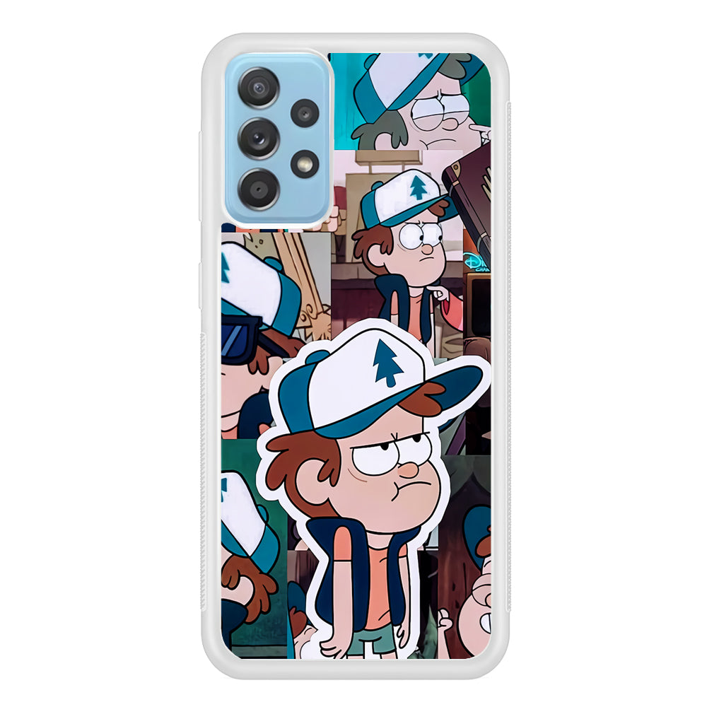 Gravity Falls Dipper Pines Samsung Galaxy A72 Case