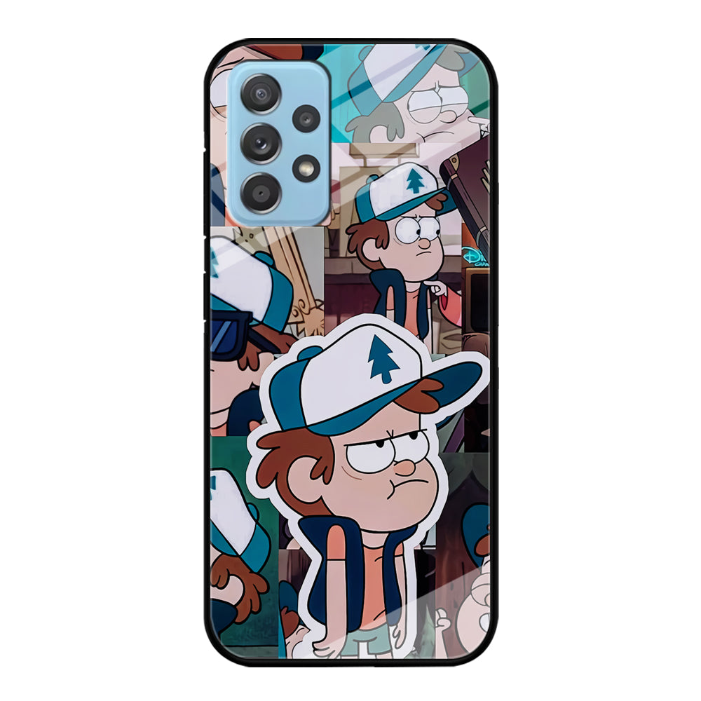 Gravity Falls Dipper Pines Samsung Galaxy A72 Case