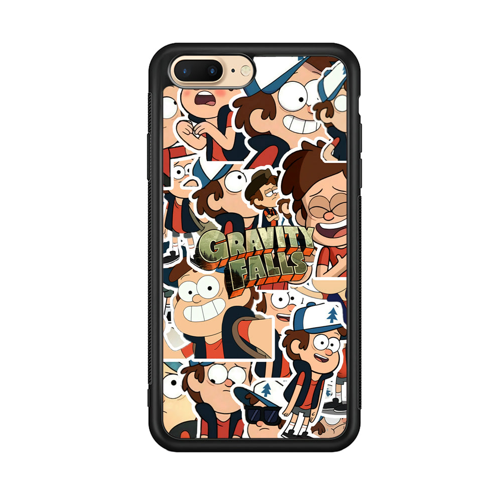 Gravity Falls Smile Collage from Dipper iPhone 8 Plus Case