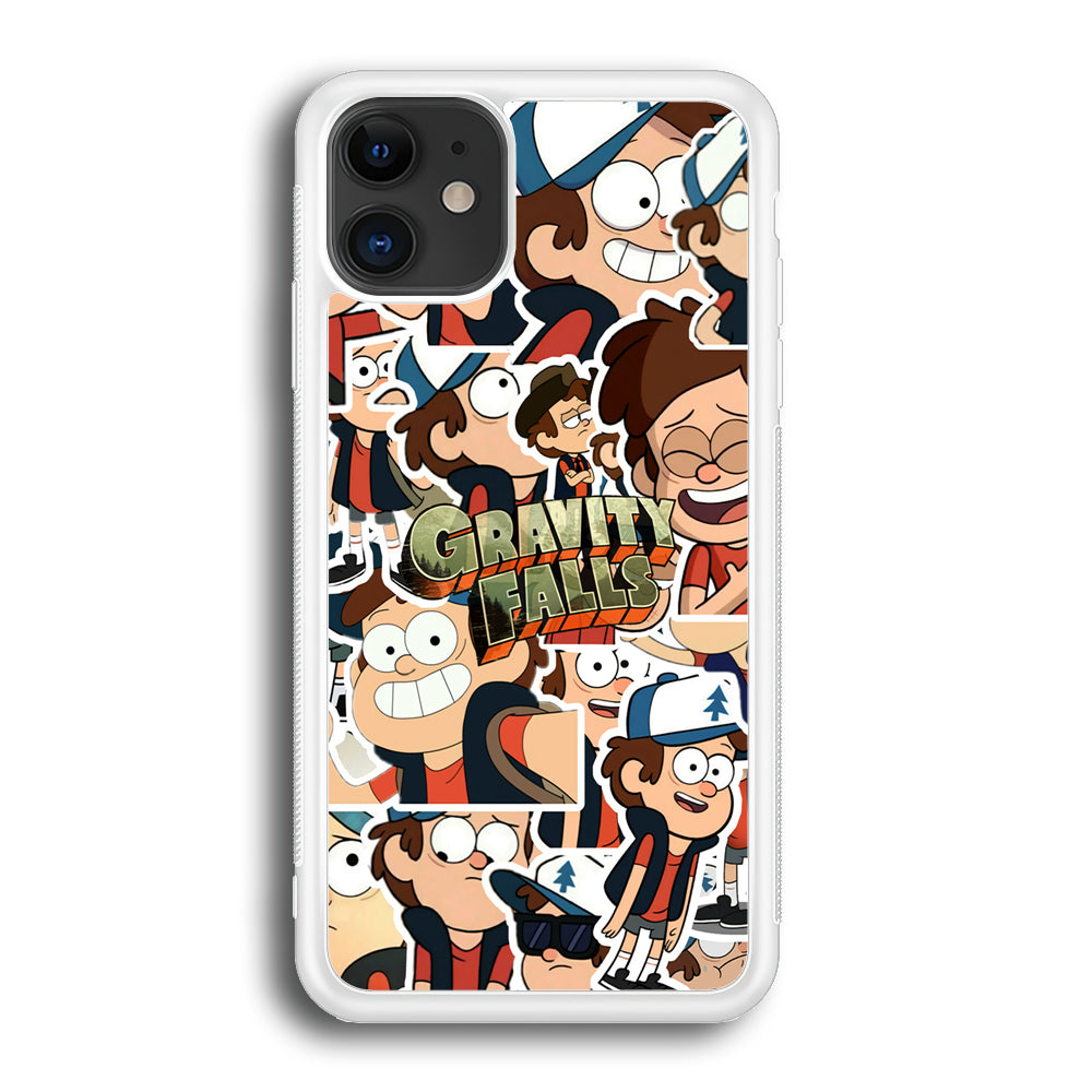 Gravity Falls Smile Collage from Dipper iPhone 12 Case