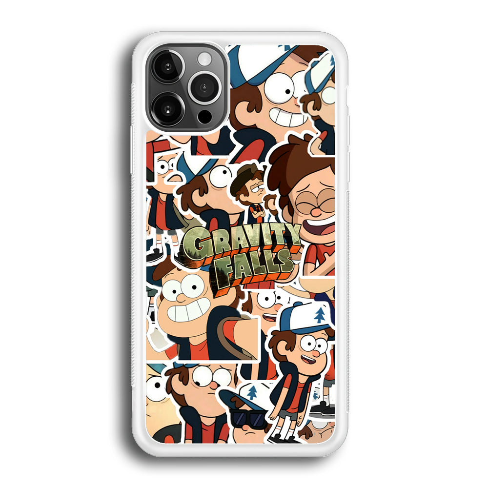 Gravity Falls Smile Collage from Dipper iPhone 12 Pro Case