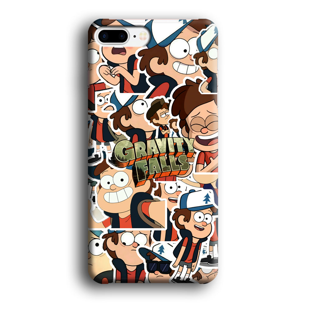 Gravity Falls Smile Collage from Dipper iPhone 8 Plus Case