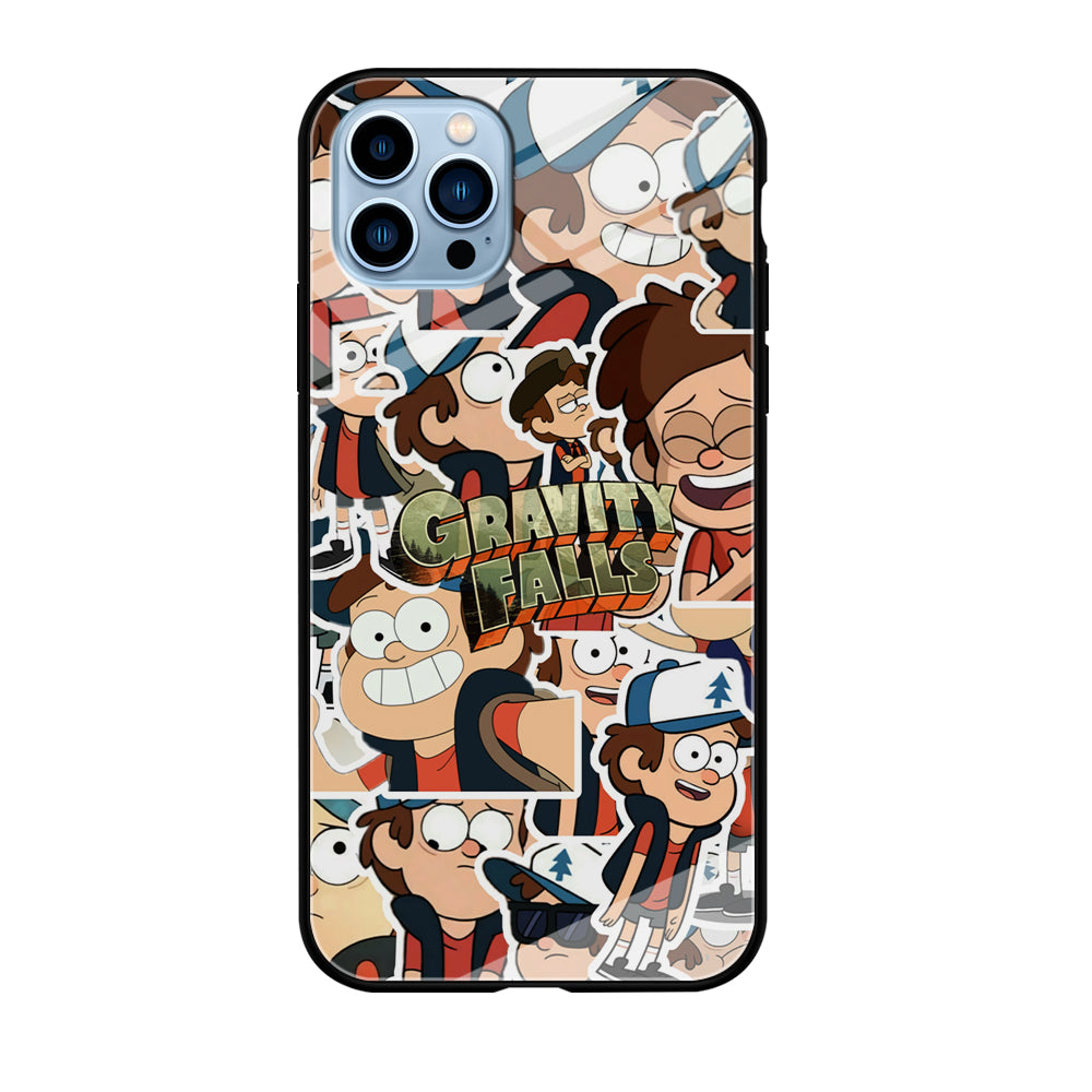 Gravity Falls Smile Collage from Dipper iPhone 12 Pro Case