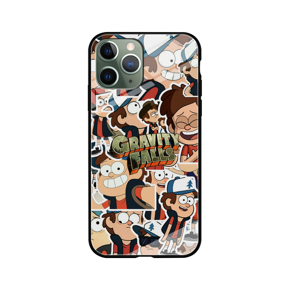 Gravity Falls Smile Collage from Dipper iPhone 11 Pro Max Case