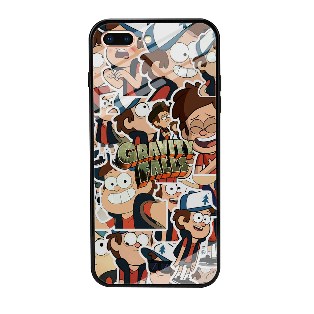 Gravity Falls Smile Collage from Dipper iPhone 8 Plus Case