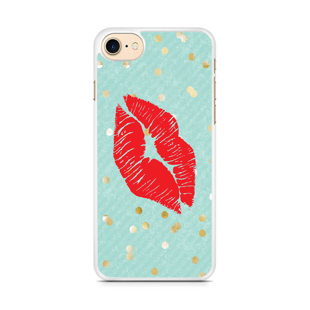 Great Red Lip iPhone 8 Case