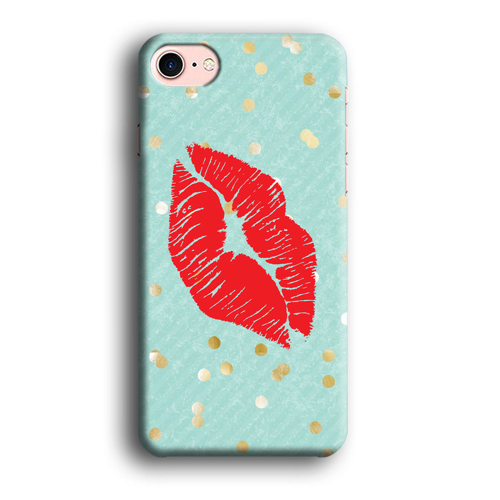 Great Red Lip iPhone 8 Case