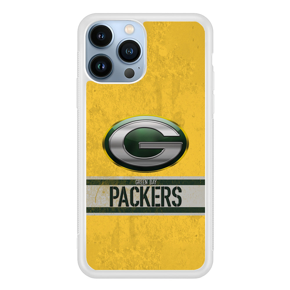 Green Bay Packers Abstract on The Wall iPhone 13 Pro Max Case