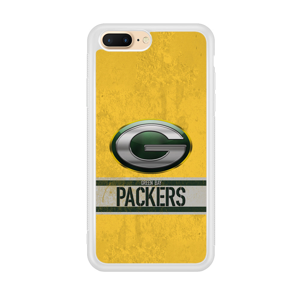 Green Bay Packers Abstract on The Wall iPhone 8 Plus Case