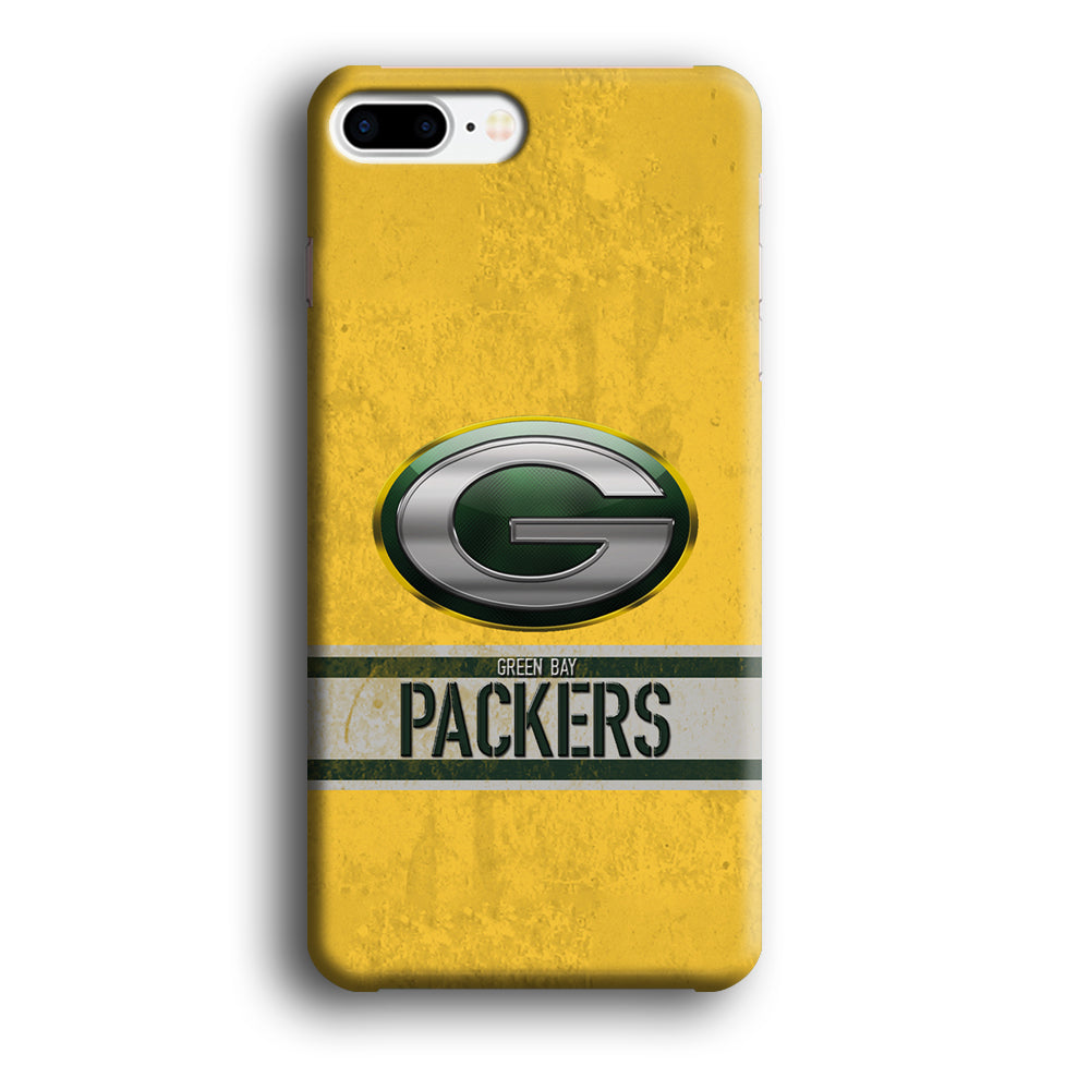Green Bay Packers Abstract on The Wall iPhone 8 Plus Case