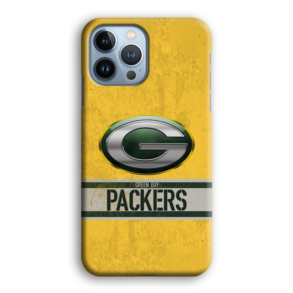 Green Bay Packers Abstract on The Wall iPhone 13 Pro Max Case
