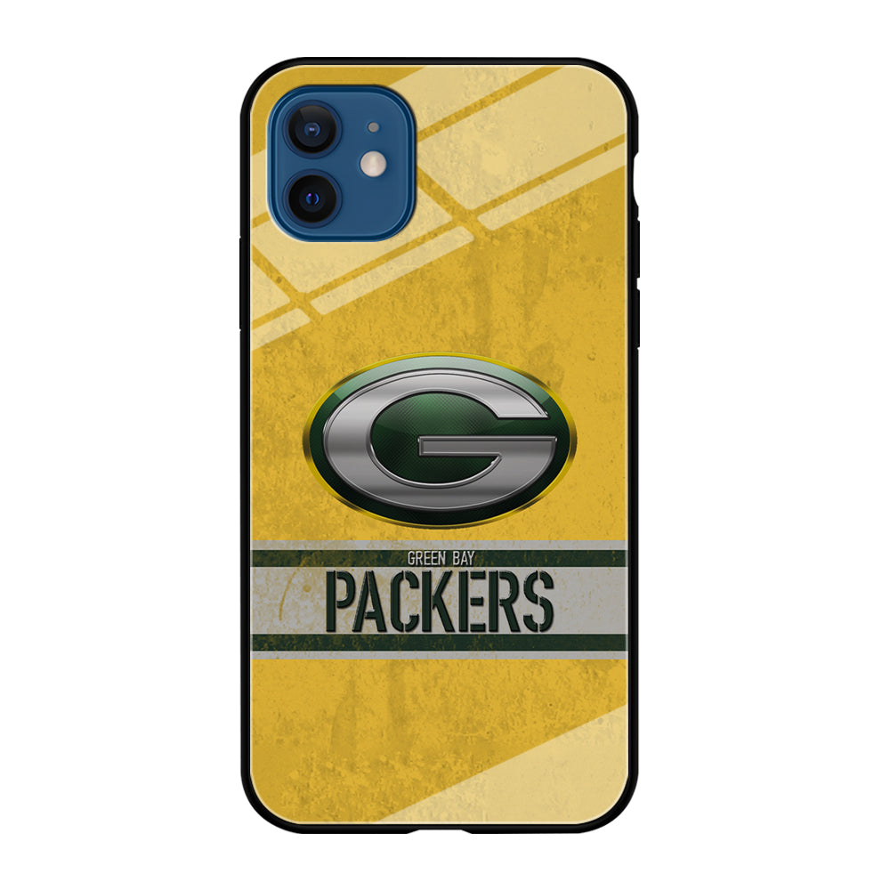 Green Bay Packers Abstract on The Wall iPhone 12 Case
