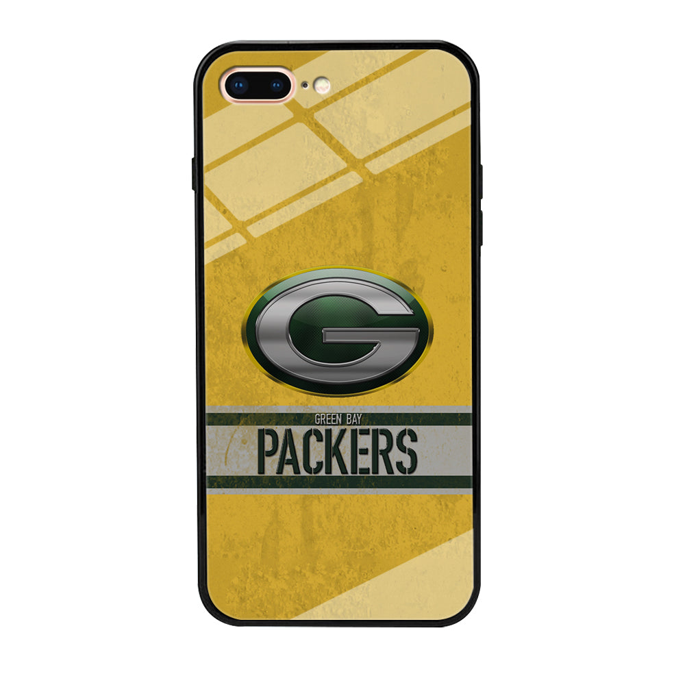 Green Bay Packers Abstract on The Wall iPhone 8 Plus Case