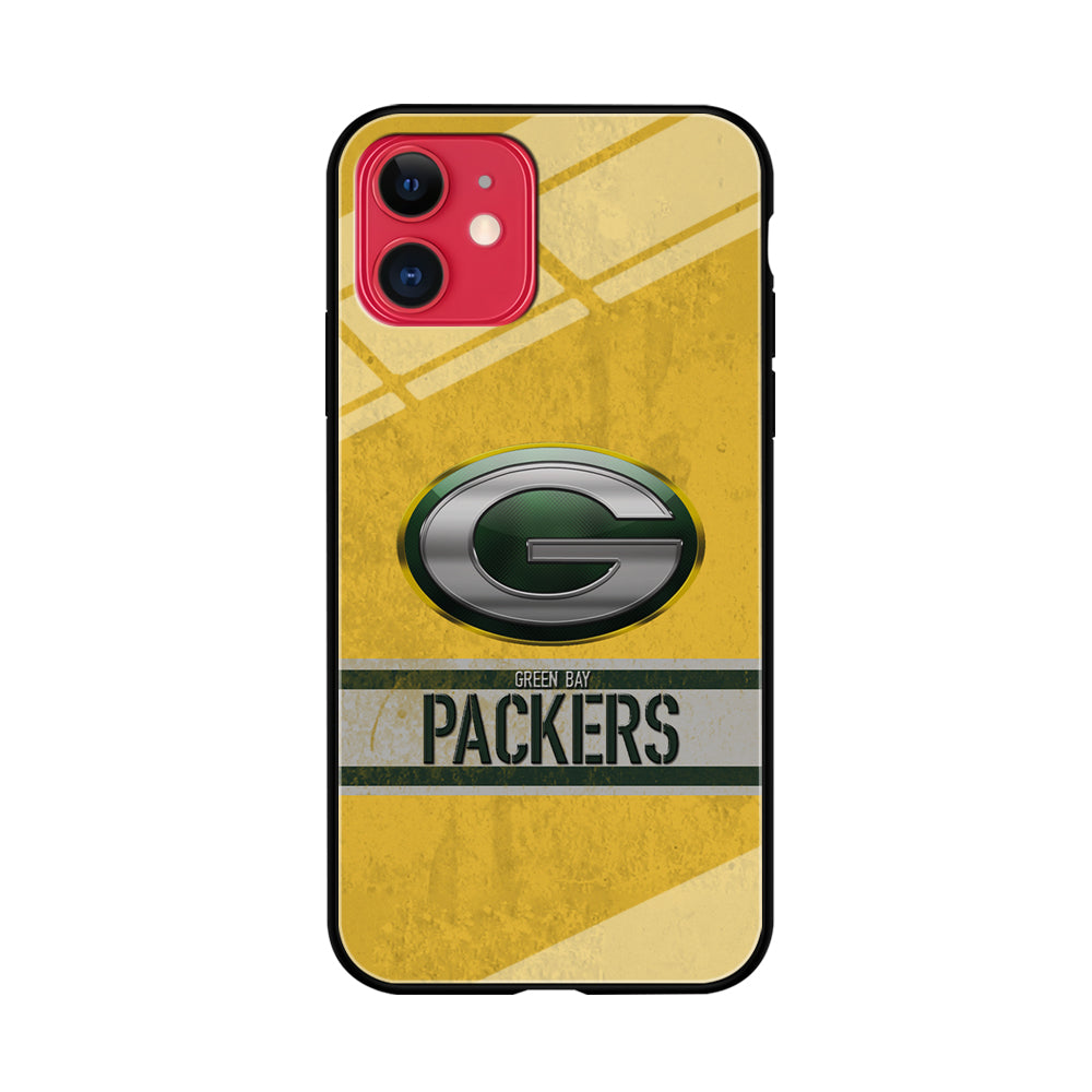 Green Bay Packers Abstract on The Wall iPhone 11 Case