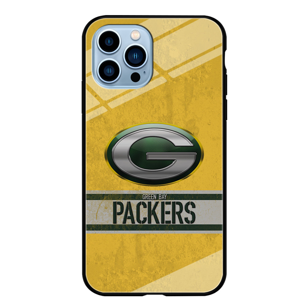 Green Bay Packers Abstract on The Wall iPhone 13 Pro Max Case