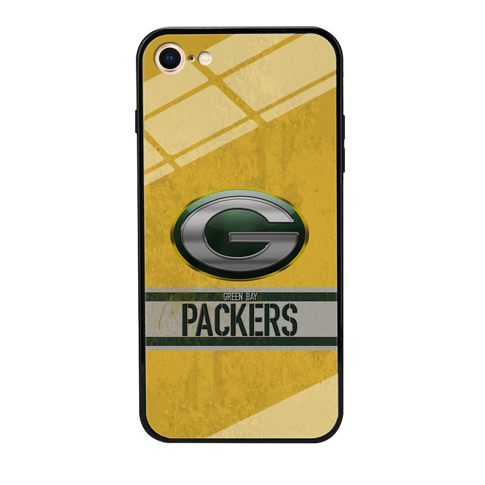 Green Bay Packers Abstract on The Wall iPhone 7 Case
