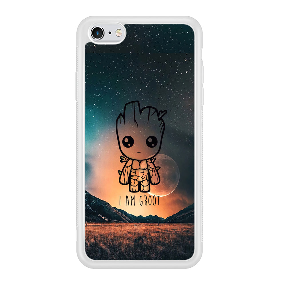 Groot Cute Silhouette Form iPhone 6 Plus | 6s Plus Case