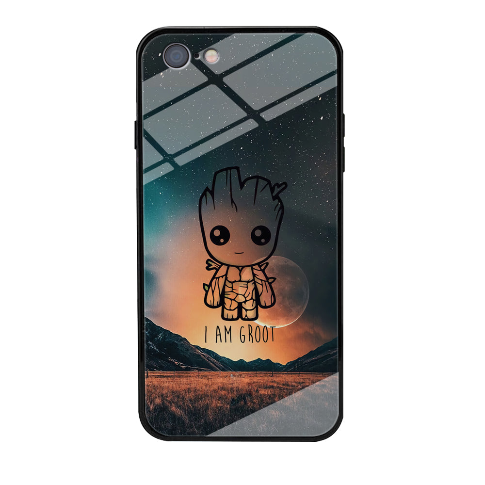 Groot Cute Silhouette Form iPhone 6 Plus | 6s Plus Case