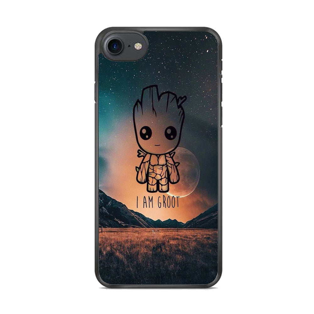 Groot Beauty Night iPhone 8 Case