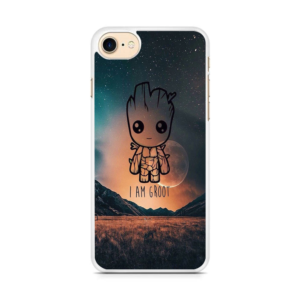 Groot Beauty Night iPhone 8 Case