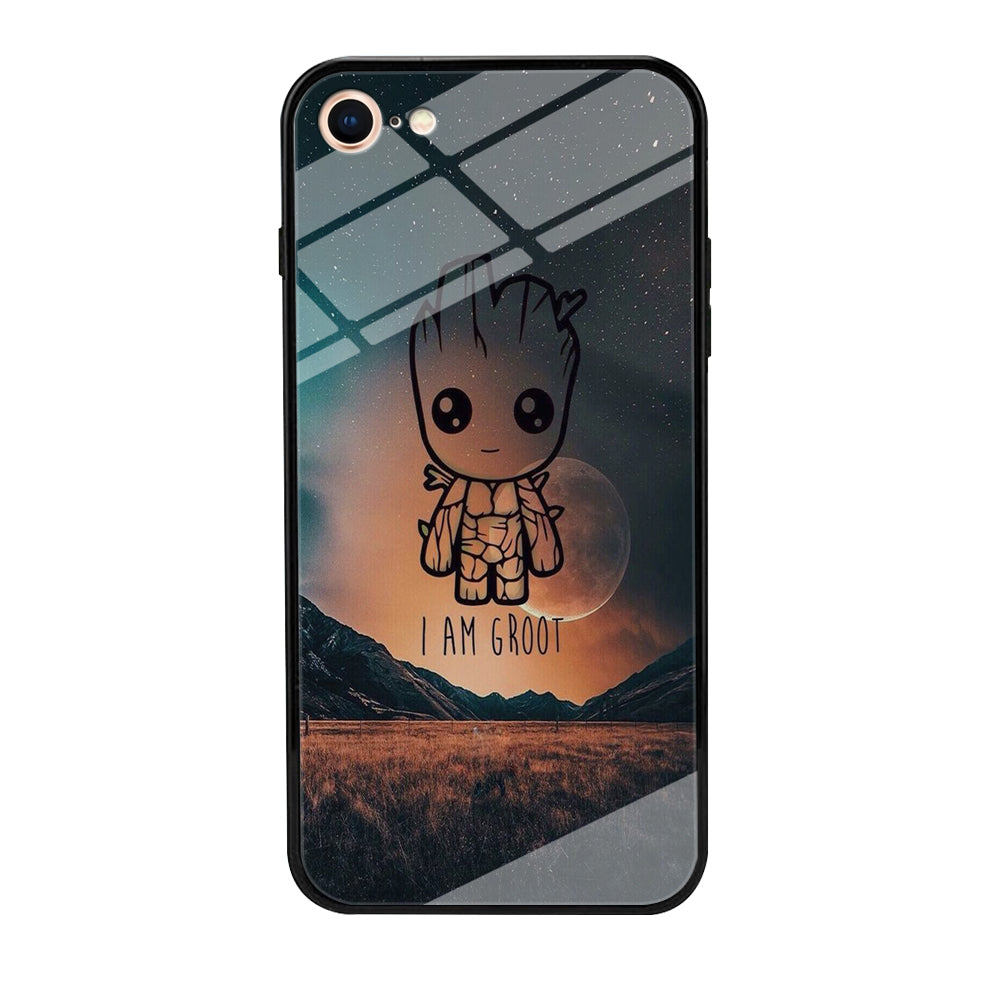 Groot Beauty Night iPhone 8 Case