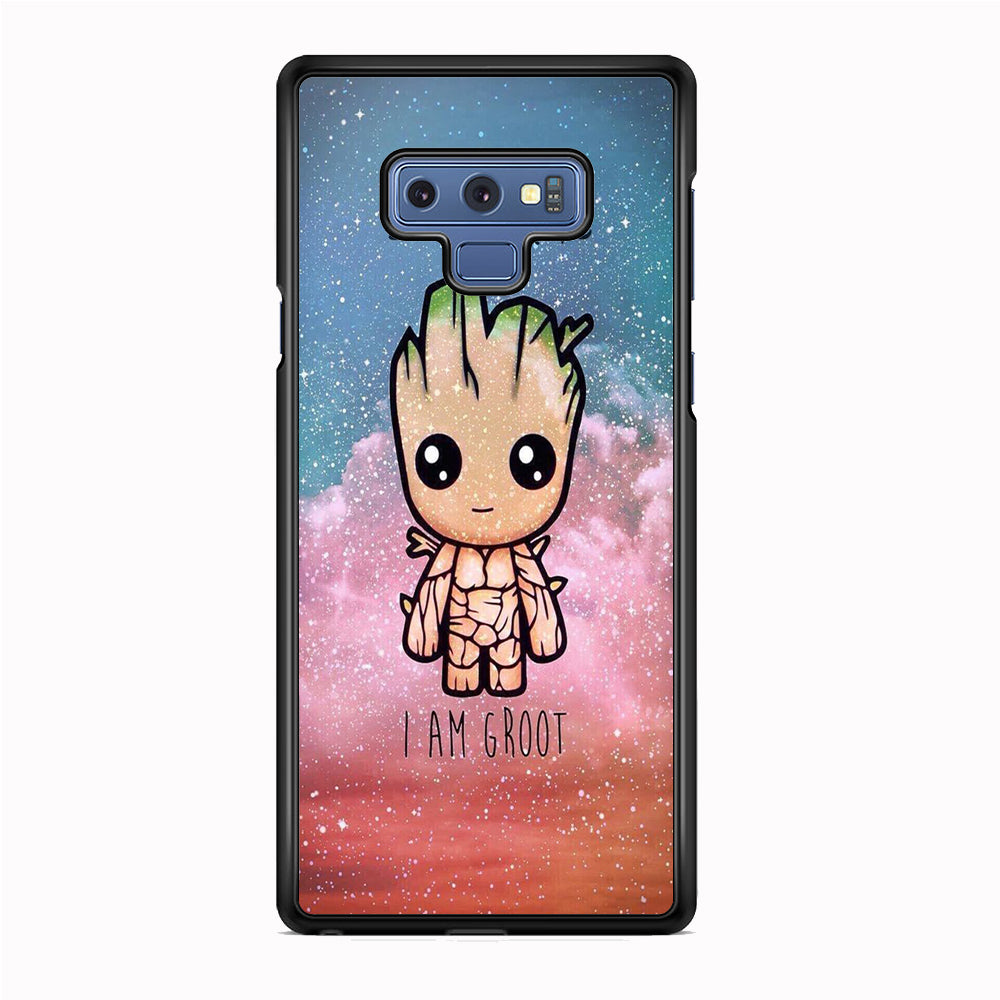 Groot Cute Glitter Samsung Galaxy Note 9 Case
