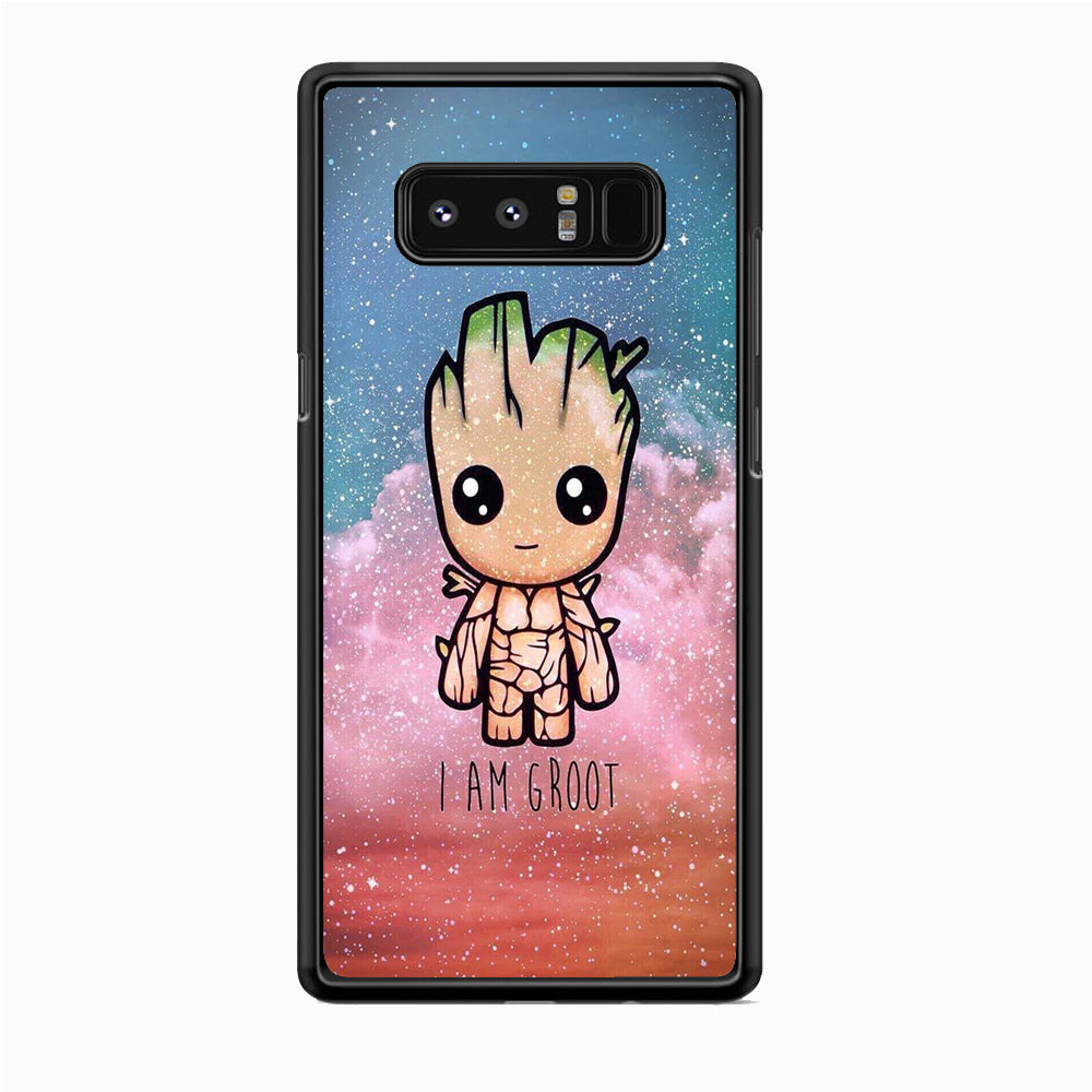 Groot Cute Glitter Samsung Galaxy Note 8 Case