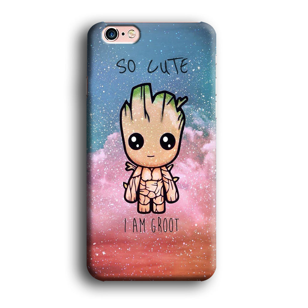 Groot Cute Glitter iPhone 6 Plus | 6s Plus Case