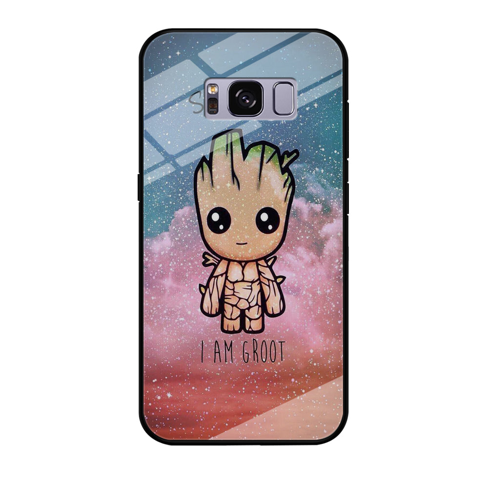 Groot Cute Glitter Samsung Galaxy S8 Case