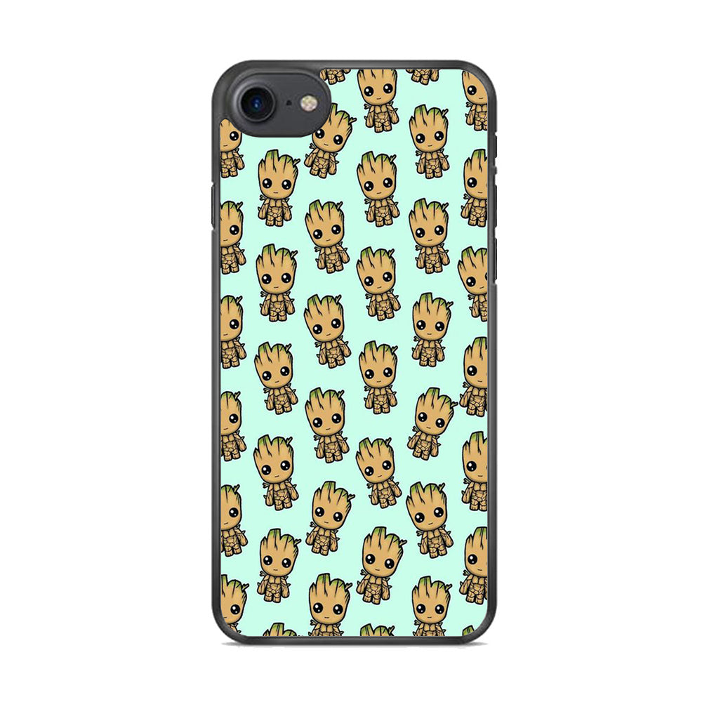 Groot Doodle Character iPhone 8 Case