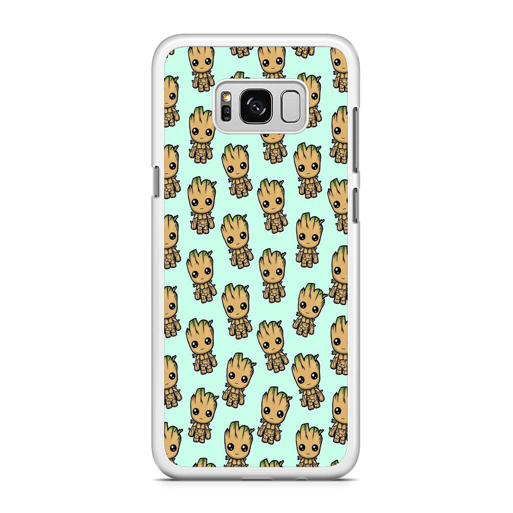 Groot Doodle Character Samsung Galaxy S8 Plus Case