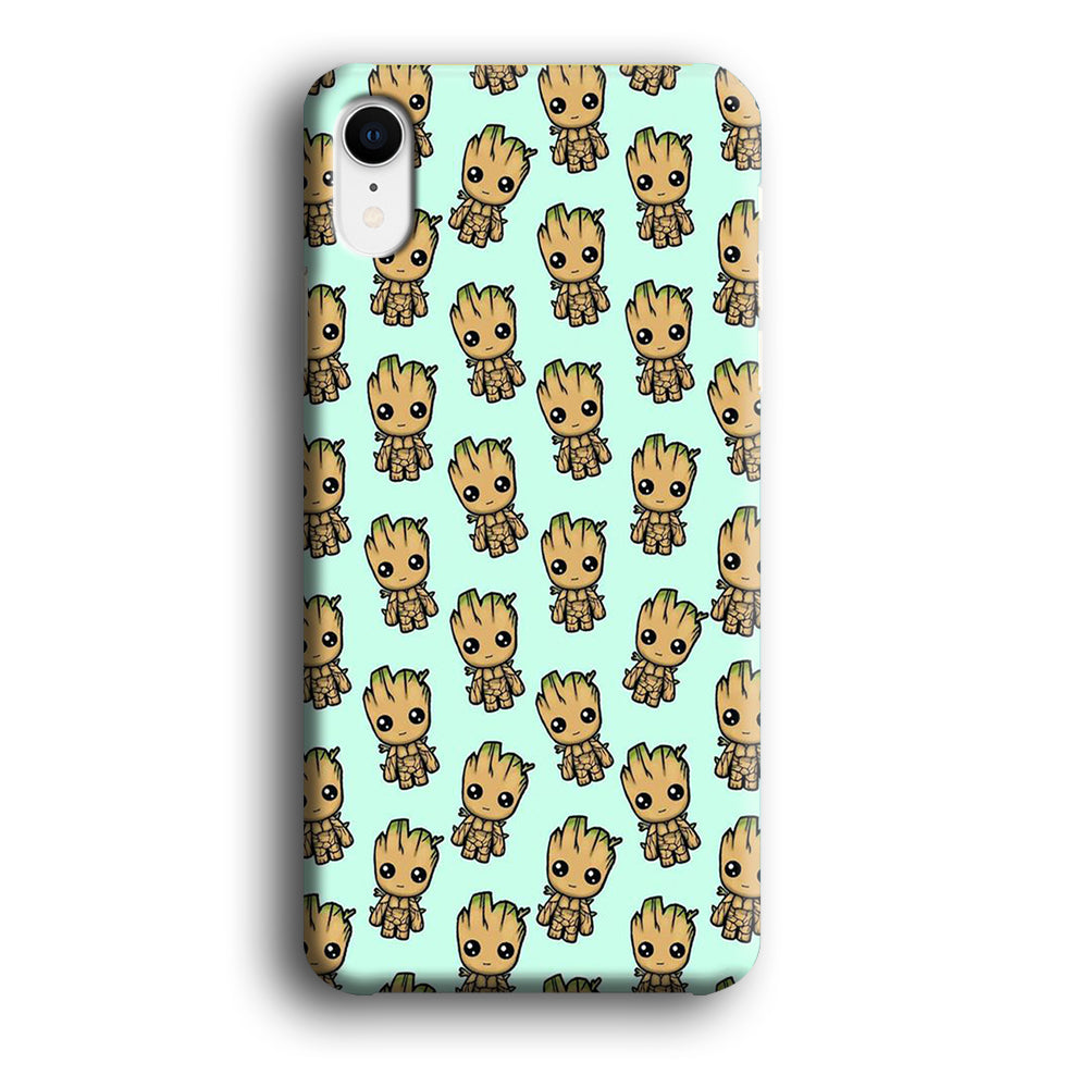 Groot Doodle Character iPhone XR Case