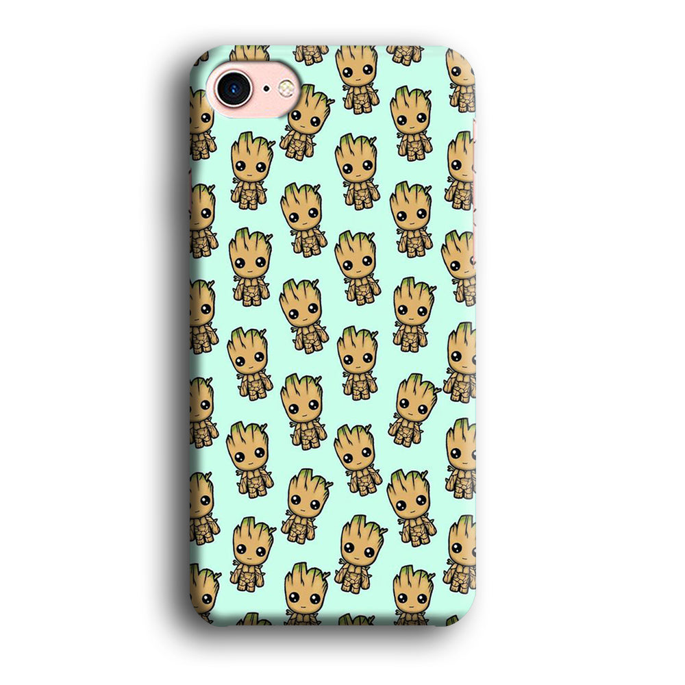 Groot Doodle Character iPhone 8 Case