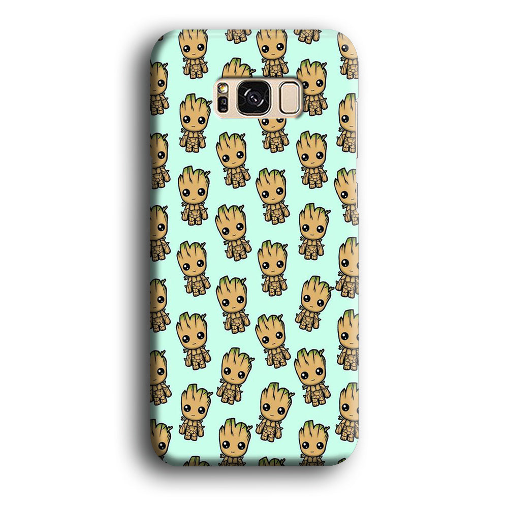 Groot Doodle Character Samsung Galaxy S8 Plus Case