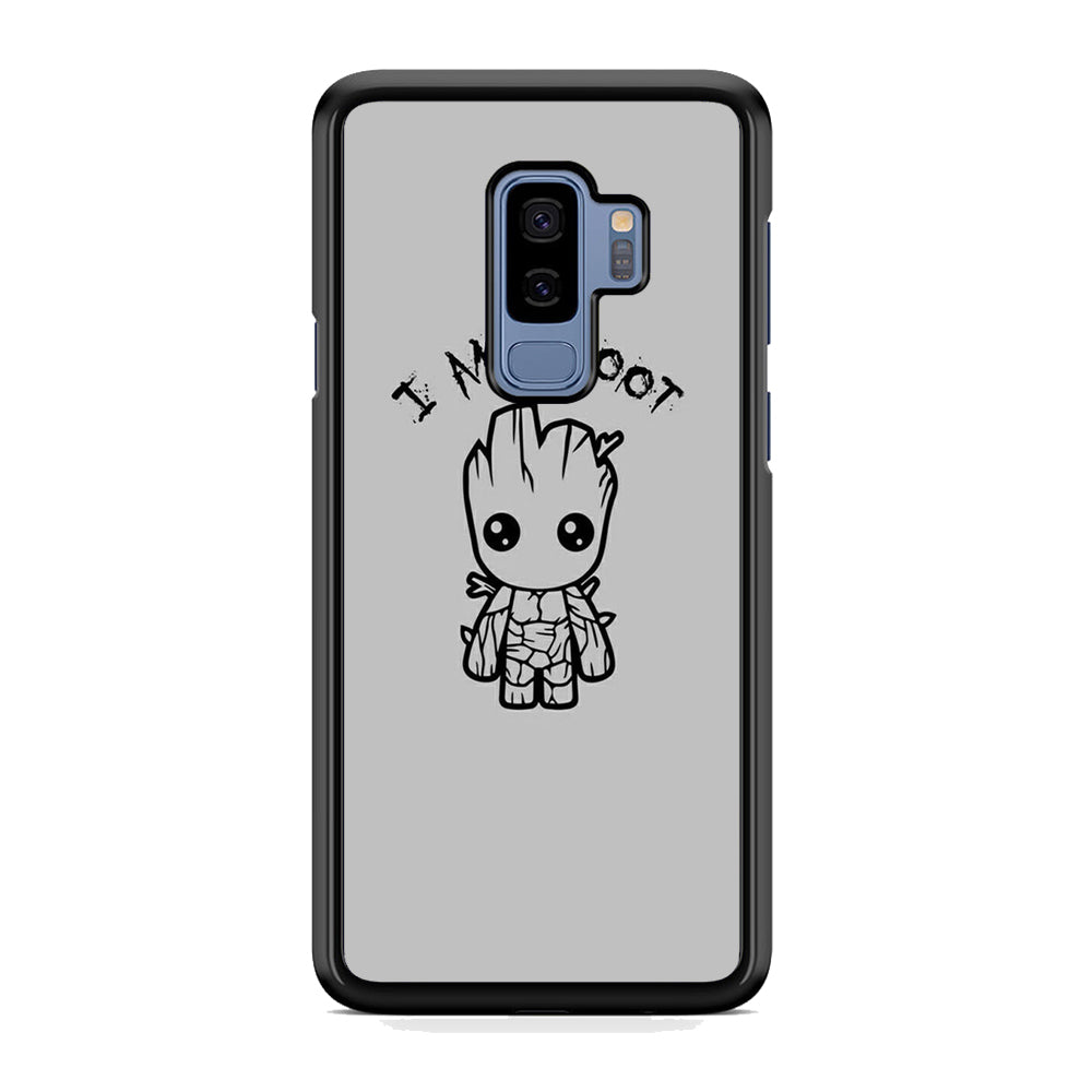 Groot Silver Paint Samsung Galaxy S9 Plus Case Default Title