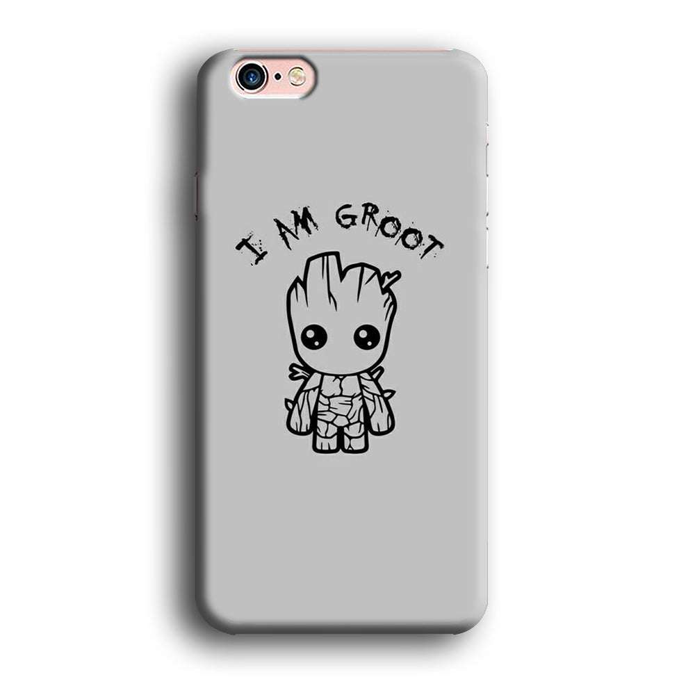Groot Silver Paint iPhone 6 Plus | 6s Plus Case