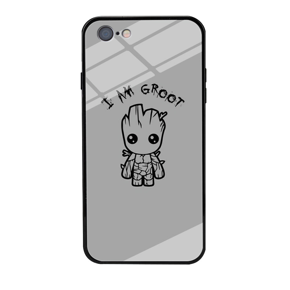 Groot Silver Paint iPhone 6 Plus | 6s Plus Case