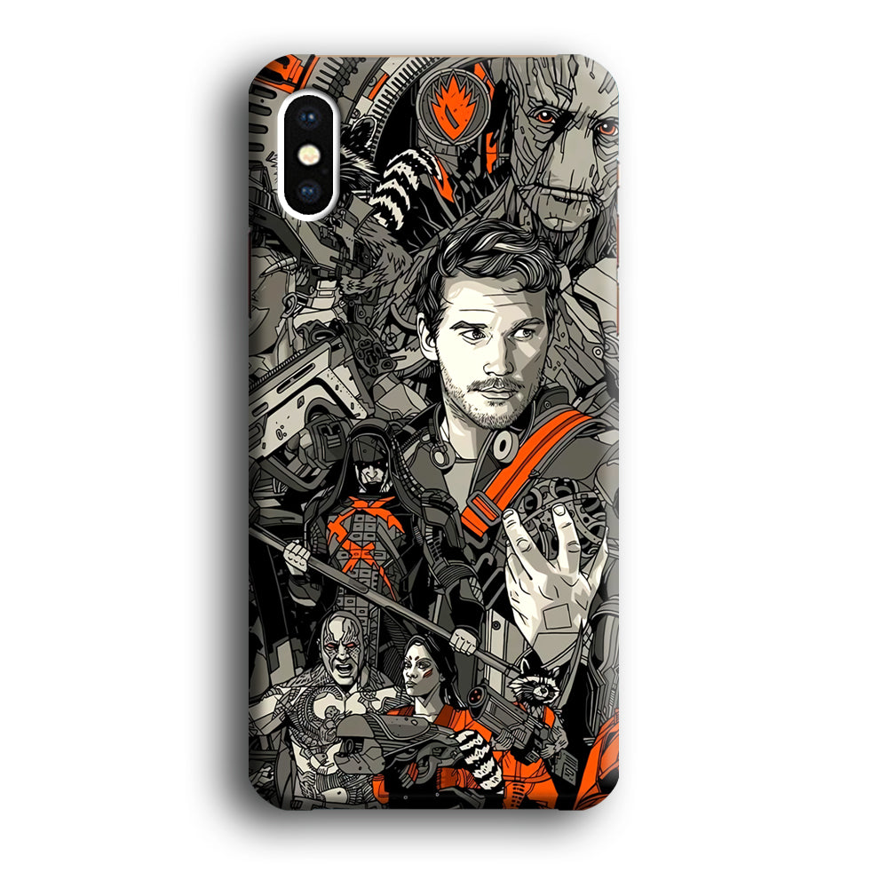 Guardians of The Galaxy Adult Groot iPhone XS MAX Case
