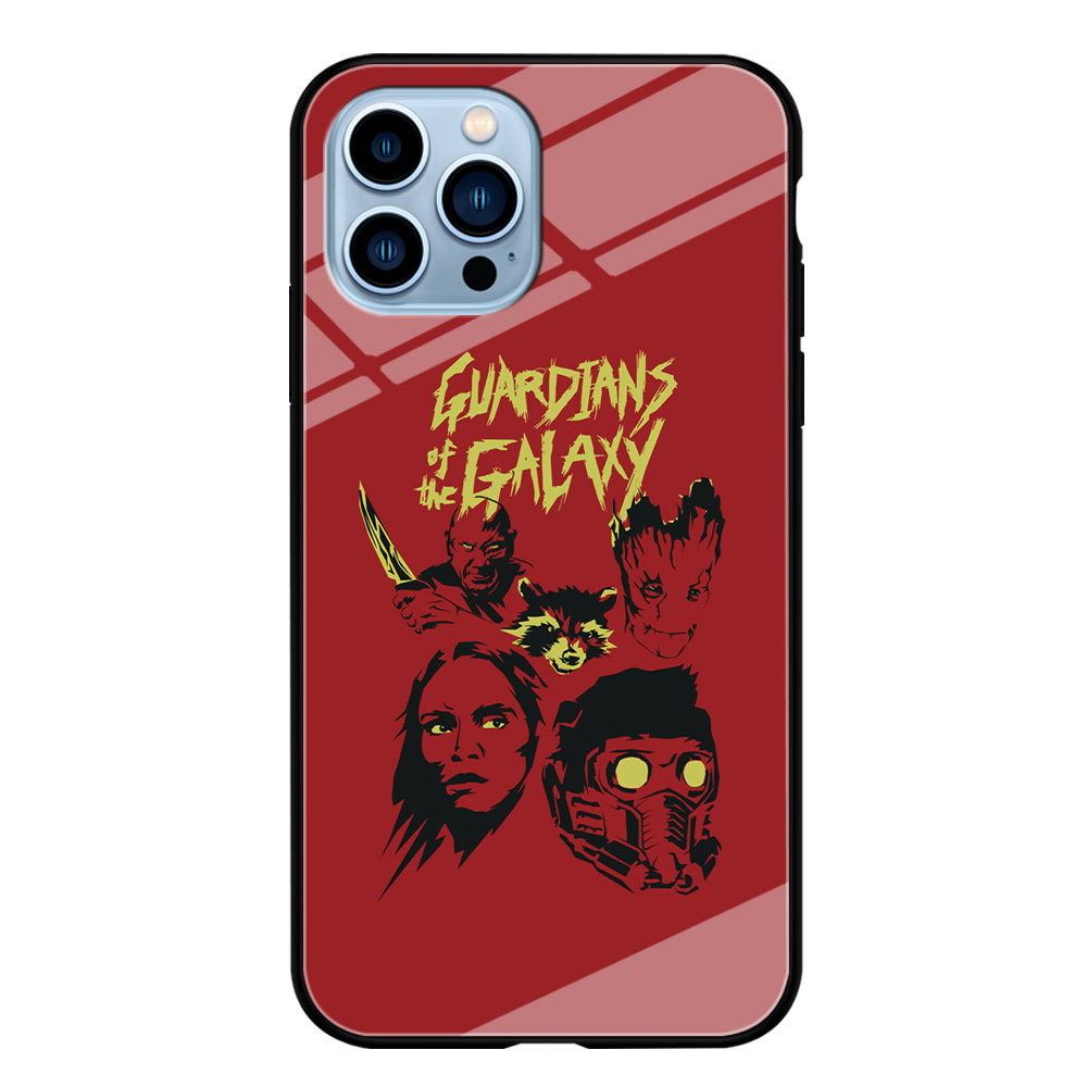 Guardians of The Galaxy Five Silhouette iPhone 13 Pro Max Case
